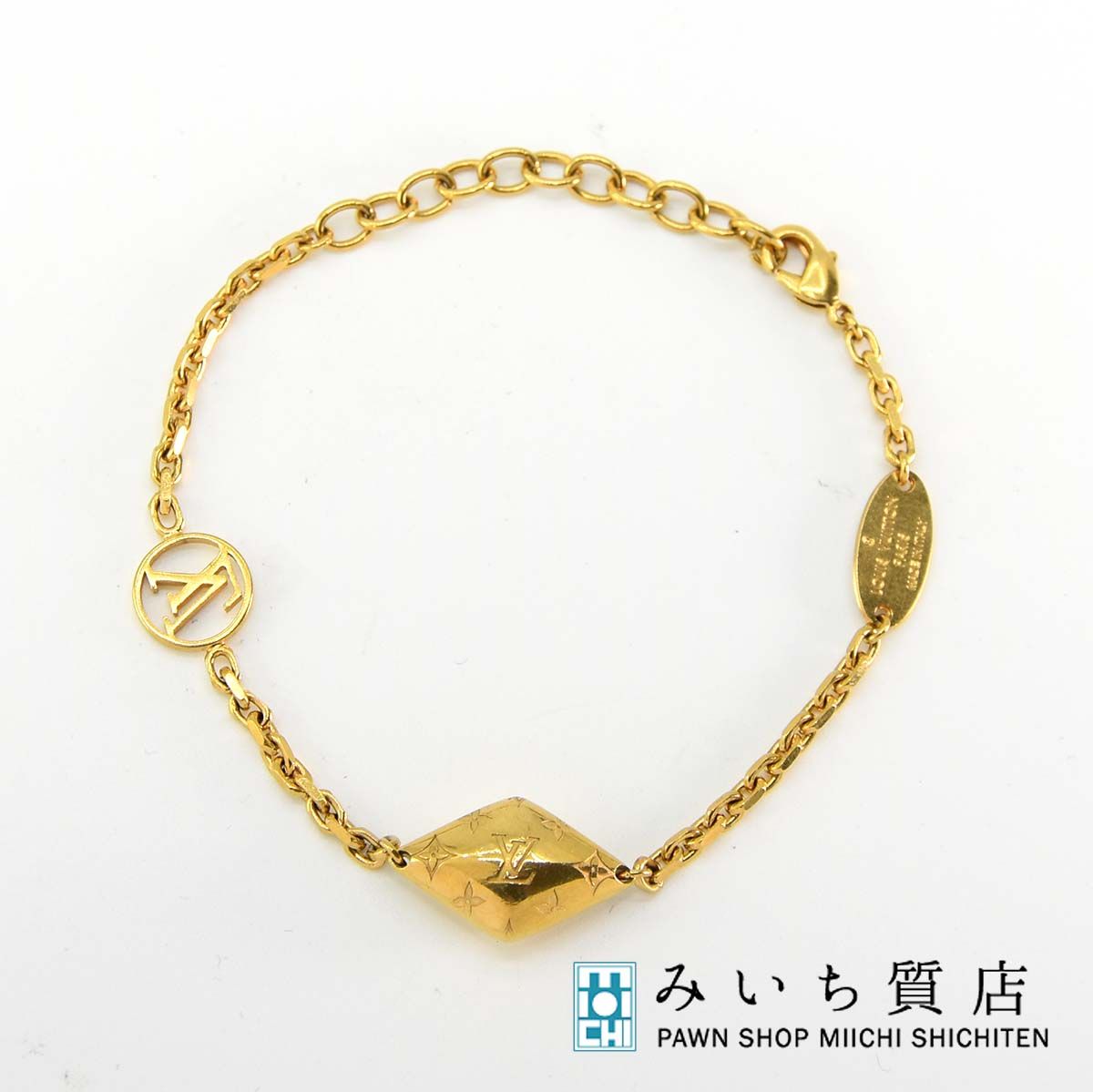 LV ルイヴィトン ブレスレット M00196 マルタージュ 23k102-3 