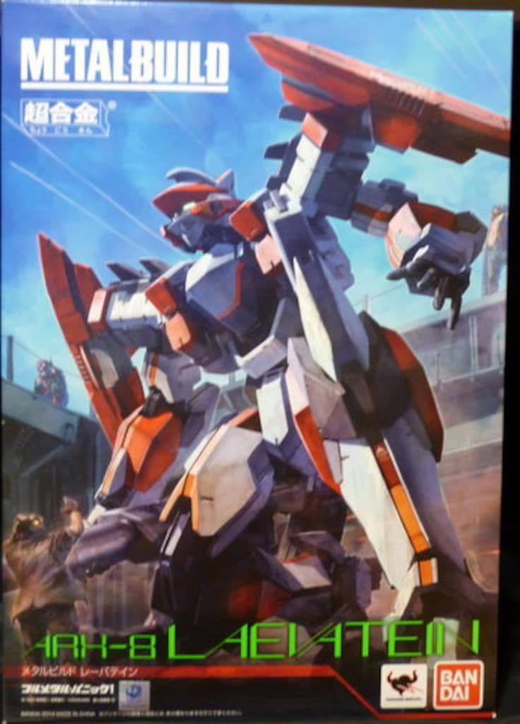 バンダイ METALBUILD フルメタルパニック レーバテイン 初回イラスト箱