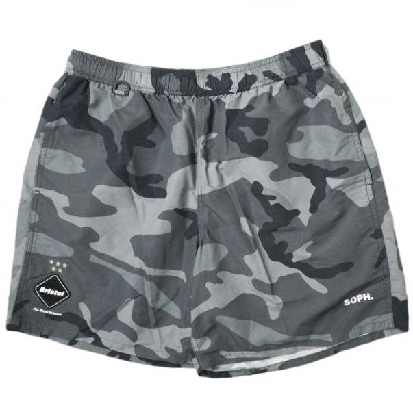 F.C.R.B. エフシーアールビー 20SS NYLON EASY SHORTS ナイロンイージーショーツ FCRB-200054 S グレーカモフラージュ  F.C.Real Bristol ブリストル 迷彩 ショートパンツ ボトムス g14693 - メルカリ