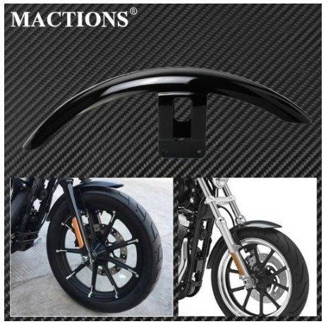 スポーツスター フロント フェンダー XL883 XL1200 2004～2016 マッドガード プロテクター XL スポ ハーレー