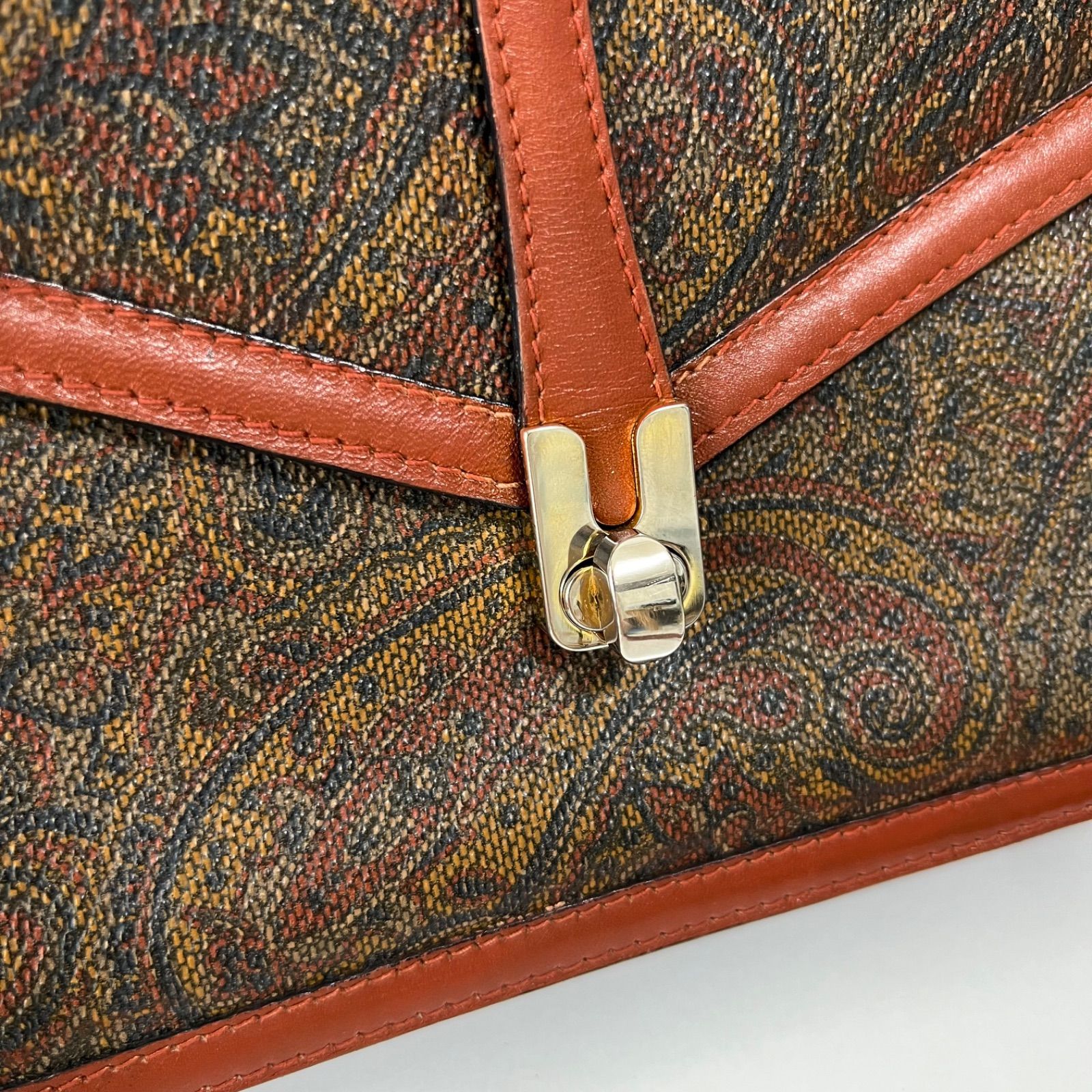 セラピアン SERAPIAN Milano Italy ショルダーバッグ ペイズリー 柄