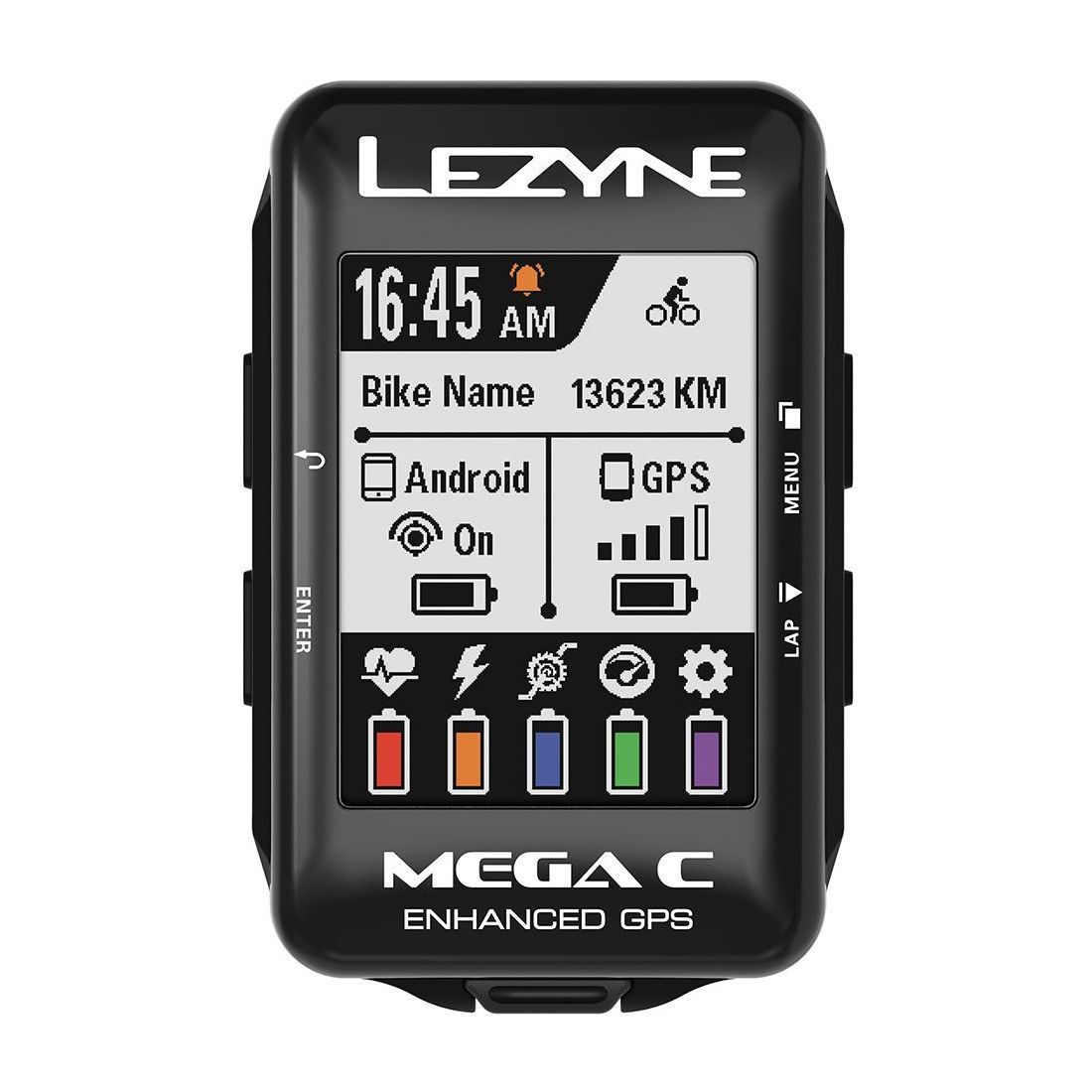 LEZYNE/レザイン サイクルコンピュータ MEGA C GPS BLACK