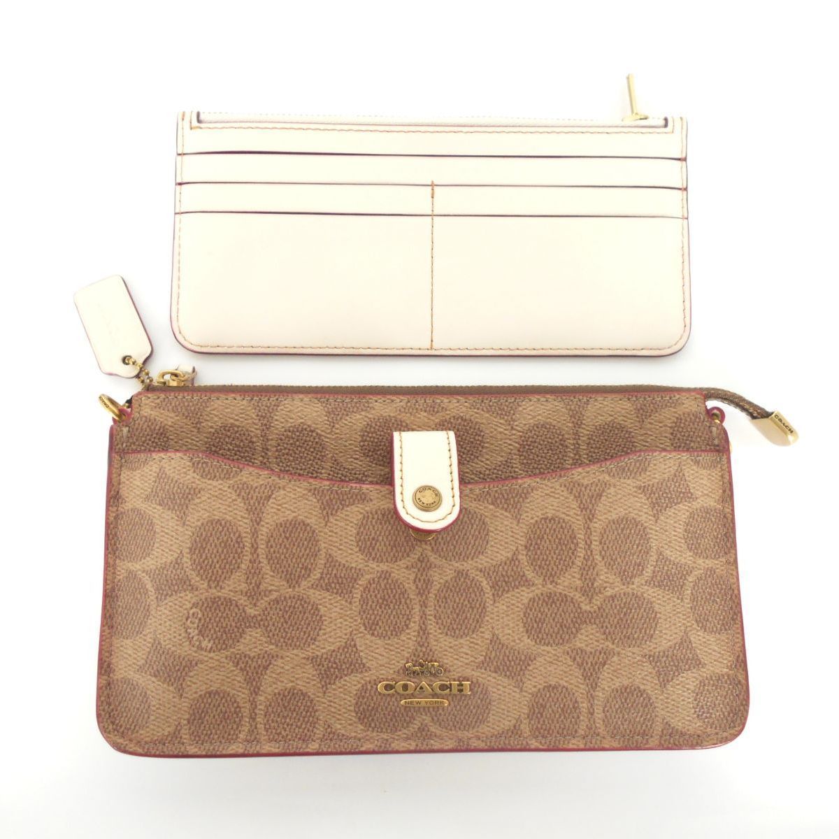 美品 COACH コーチ ノア ポップアップ メッセンジャー