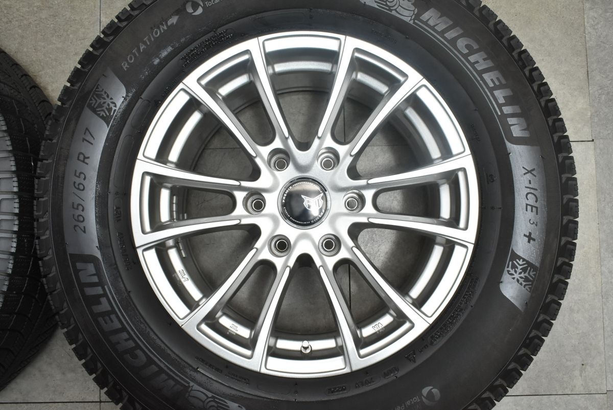 バリ溝】PREMIX 17in 8J +25 PCD139.7 ミシュラン X-ICE 3+ 265/65R17 ランドクルーザープラド ハイラックス  サーフ 即納可能 送料無料 - メルカリ