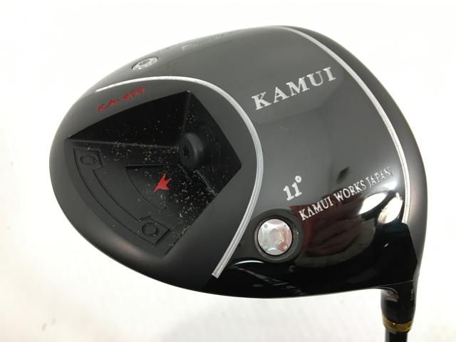 お買い得品！【中古ゴルフクラブ】【超美品】カムイ KM-400 ドライバー ダブルキックシャフト 1W【14日間返品OK】 返品OK お買い得品！【中古ゴルフクラブ】【超美品】カムイ KM-400