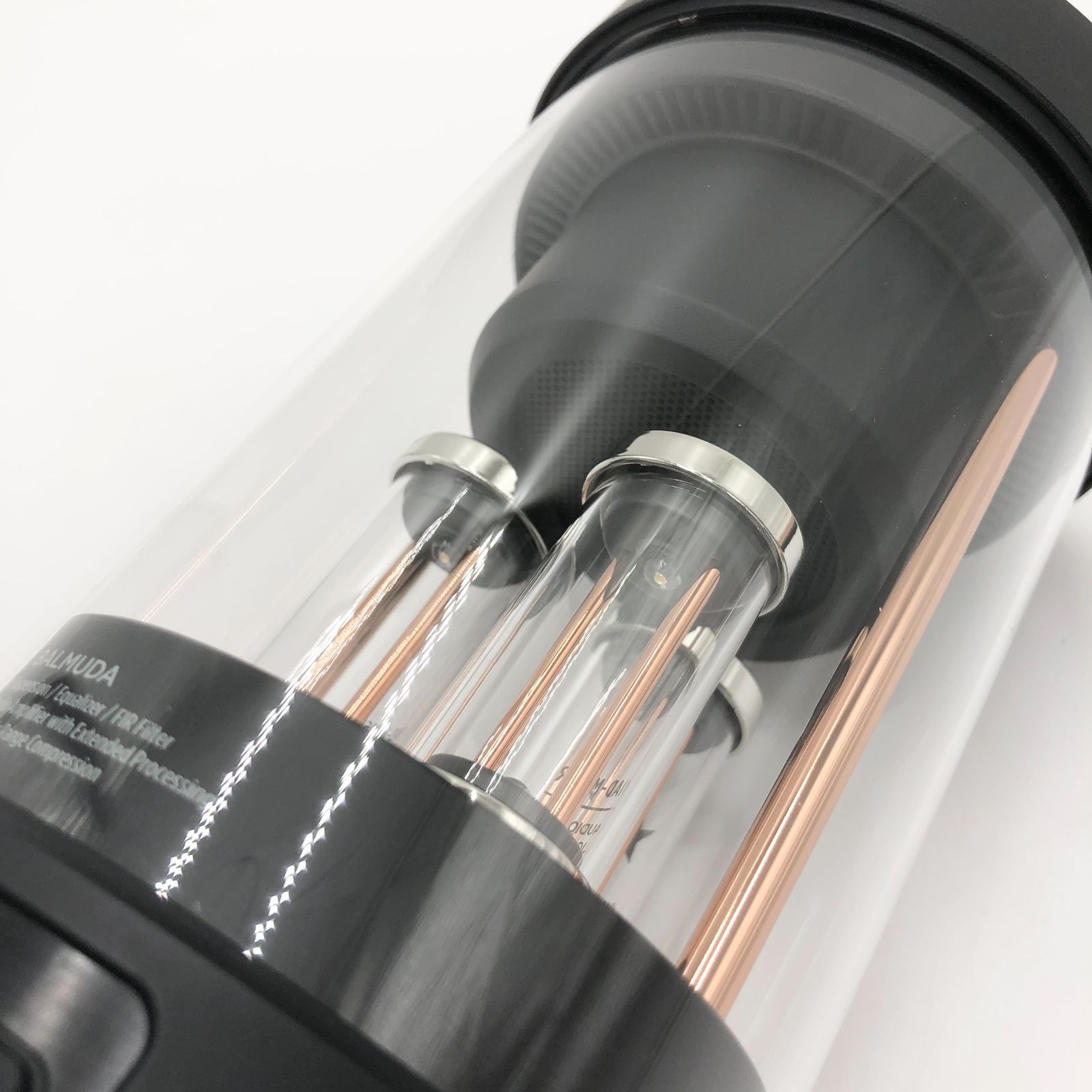 メルカリ便　バルミューダ　BALMUDA M01A-BK スピーカー バルミューダ ザ・スピーカー ブラック Bluetoothスピーカー