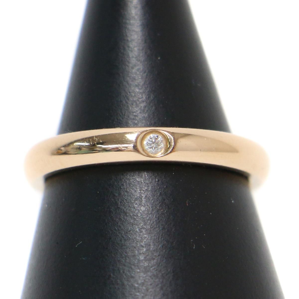 TIFFANY&Co. ティファニー リング 指輪 ダイヤモンド ピンクゴールド 9 ...