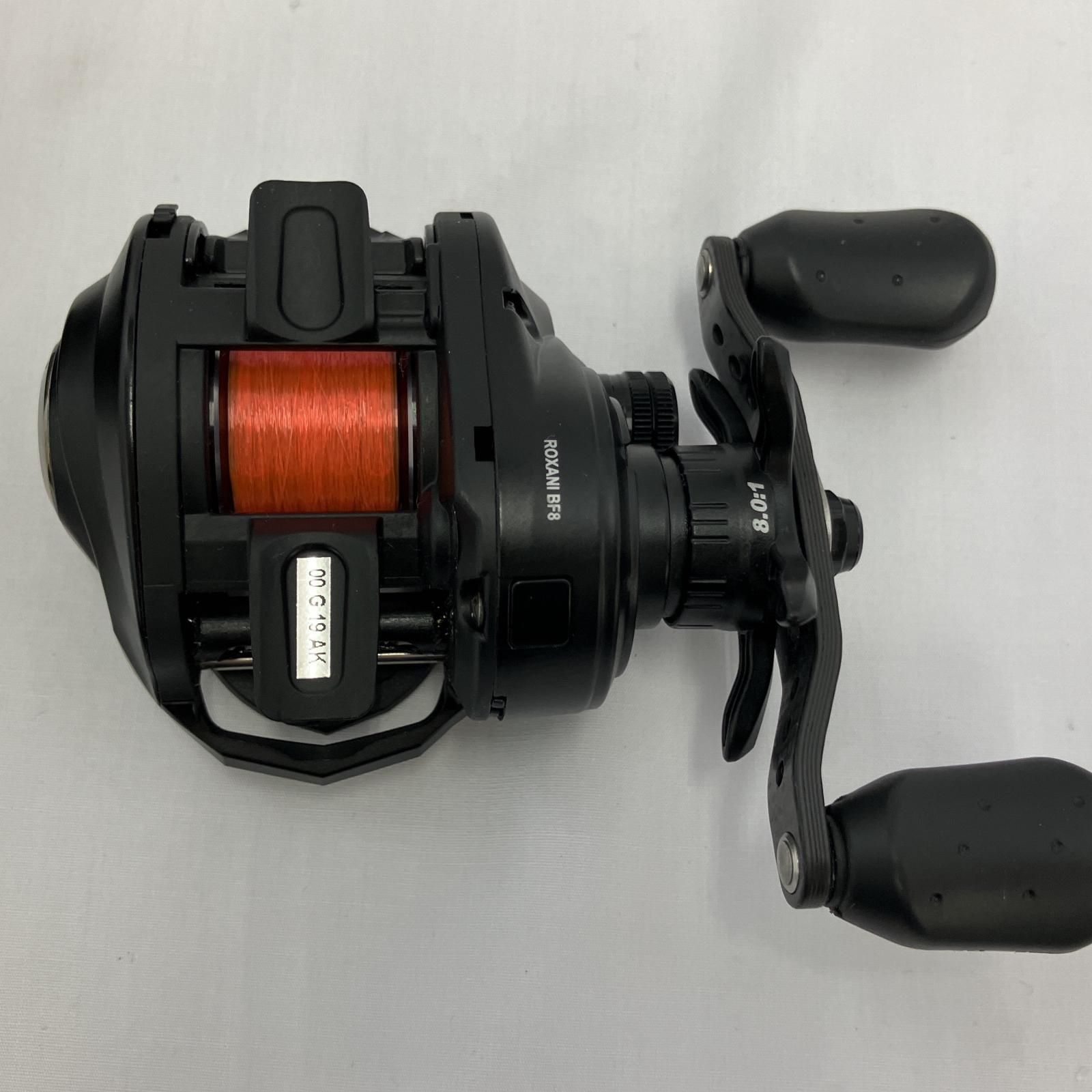 Abu Garcia ROXANI BF8 リール中古品 ロキサーニ BF8｜＠ベリーネット 日本最大新品中古釣具WEBショップ
