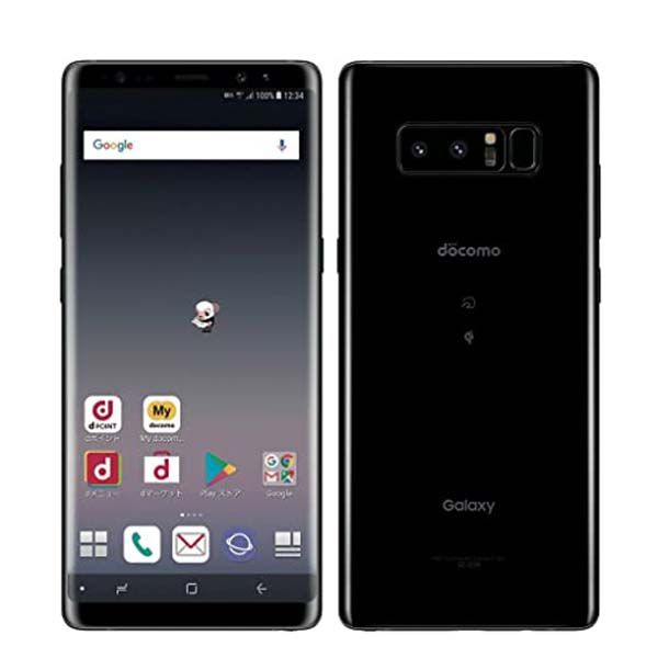 中古】 SC-01K Galaxy Note 8 ミッドナイトブラック SIMフリー 本体 ...