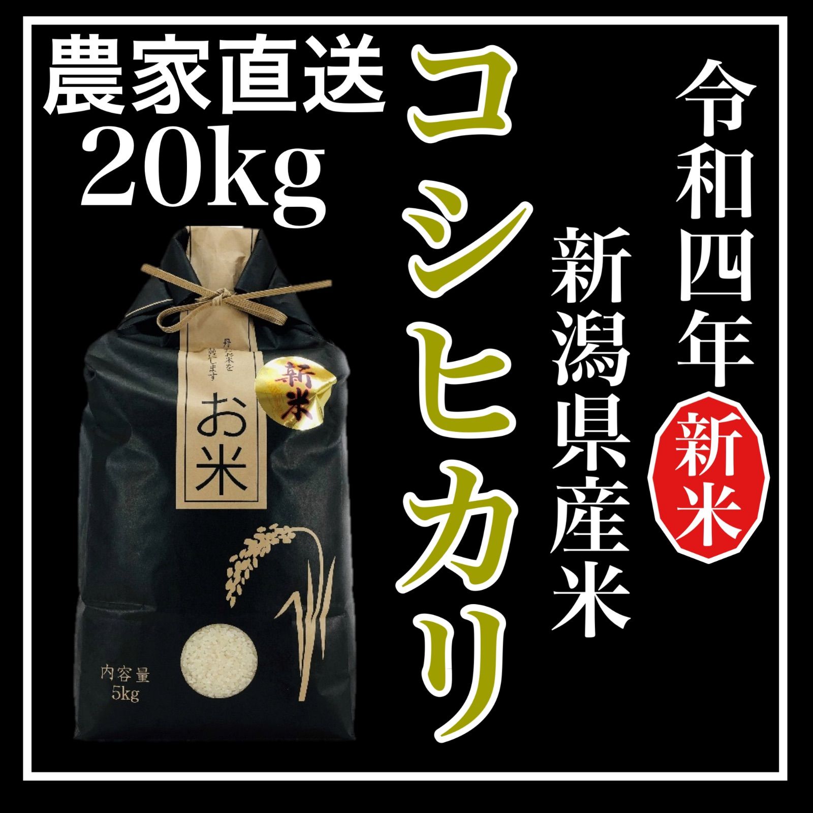 令和4年 新潟県産 米 新米 コシヒカリ 20キロ 20㎏ library.umsida.ac.id