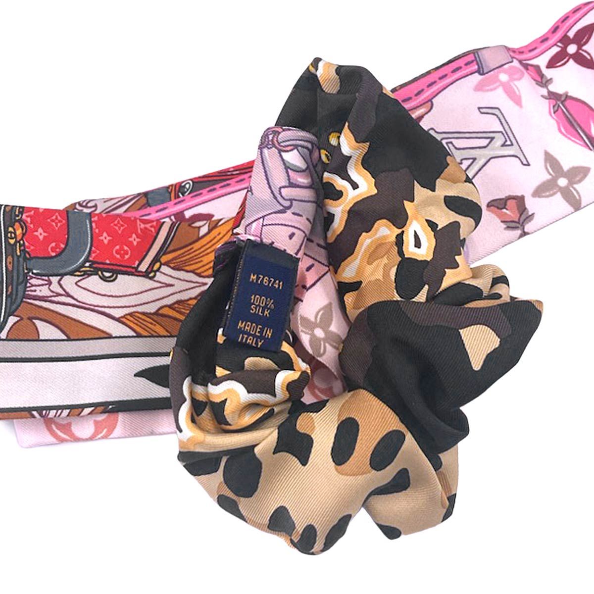 ルイヴィトン M96071 LV × TM シュシュ モノグラム マルチカラー 女度