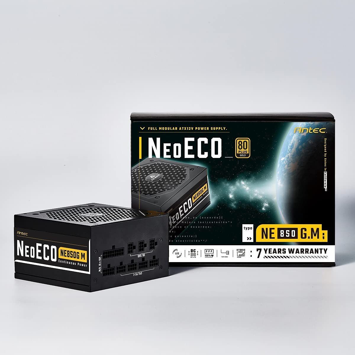 在庫セール Antec 80PLUS G 認証取得 高効率高耐久フルモジュラー電源ユニット NE850G M ブラック 出力850W