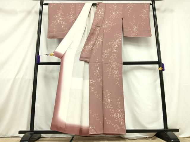 平和屋着物□上質な小紋 枝花文 正絹 逸品 AABB1697mf - メルカリ
