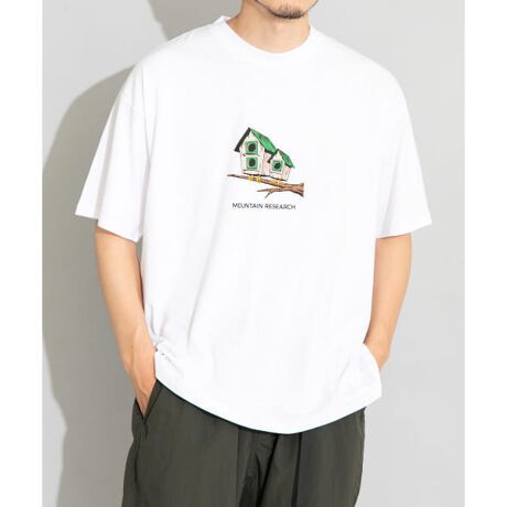 MOUNTAIN RESEARCH マウンテンリサーチ 23SS KOYA-DORI OYAKO 小屋鳥親子Tシャツ MTR-3760 M WHITE  半袖 トップス g16483 - メルカリ