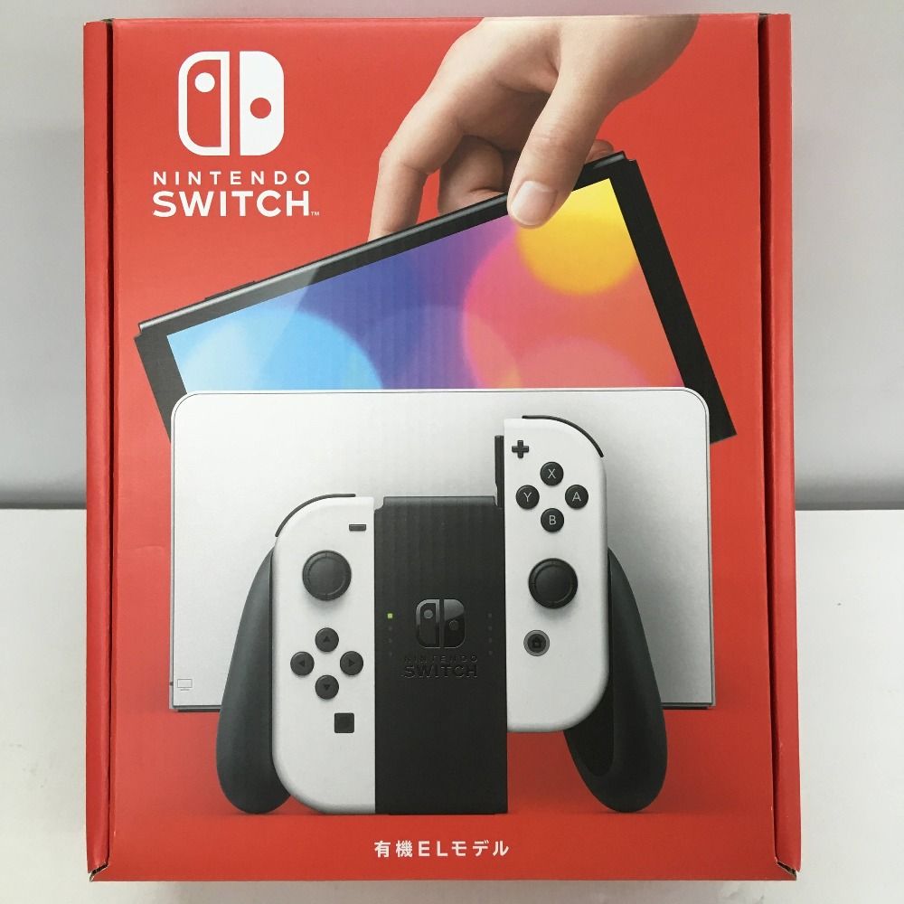 05w07280 未使用品 NintendoSwitch ニンテンドースイッチ有機EL モデル ホワイト HEG-001  ゲームハード  Nintendo Switch  【中古品】