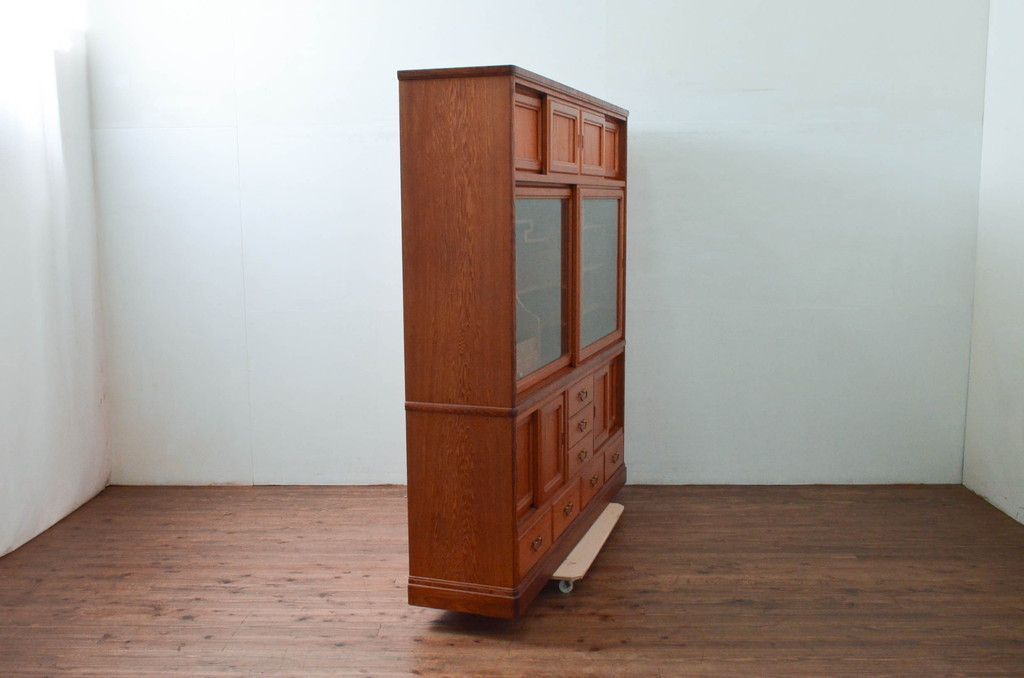 ☆事前問合せ必須☆ 茶箪笥 中古 美品 屋久杉 茶棚 戸棚 収納棚 飾り棚