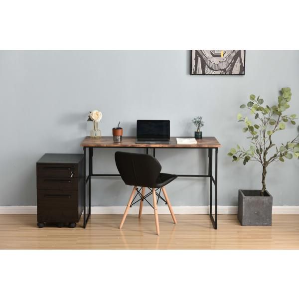 品揃え充実！ パソコンデスク 折りたたみデスク 幅120cm シンプルワークデスク ゲーミングテーブル PCデスク 学習机 勉強机 折りたたみ 完成品 木製 おしゃれ パソコンデスク 商品は通常配送無料。