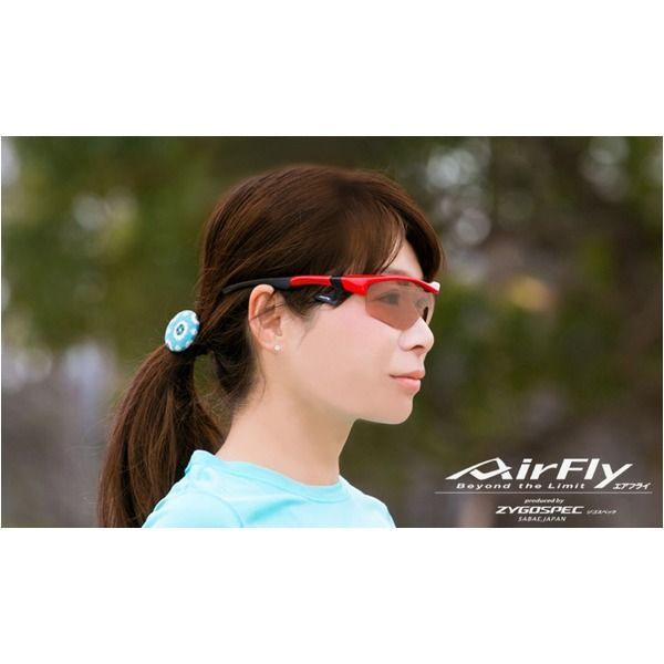 AirFly エアフライ ノーズパッドレススポーツサングラス ユニセックス ブラ WWW_OLIVIERBERNSTEIN_COM