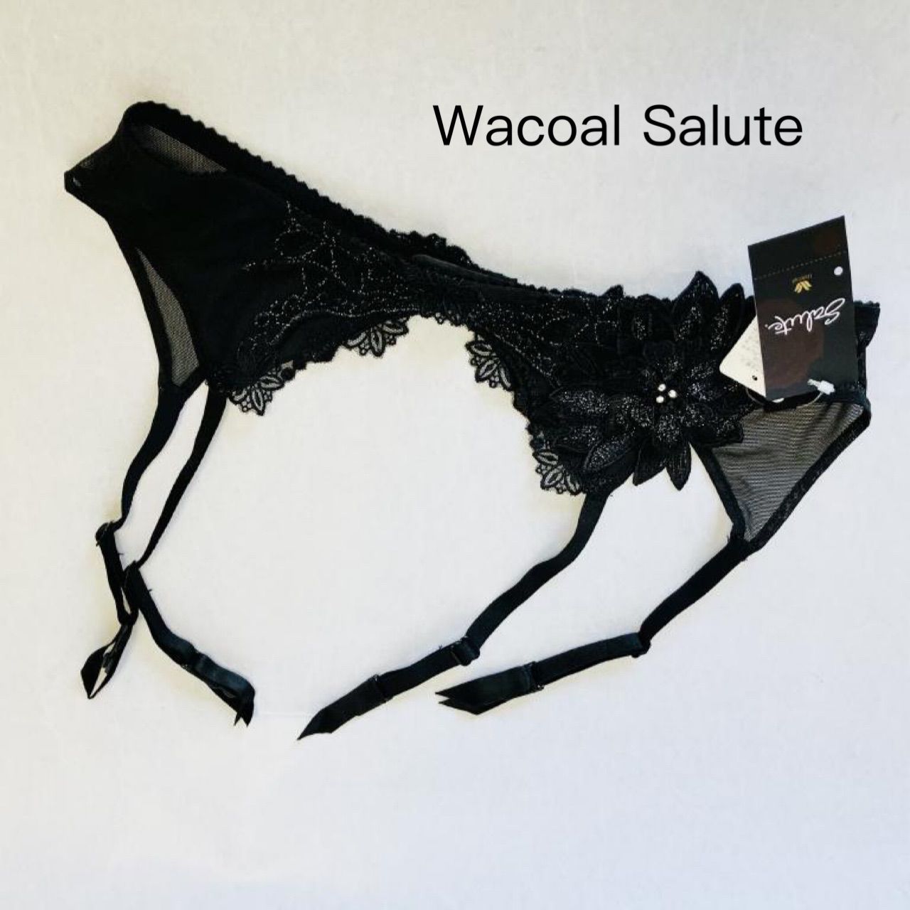 サルート 73G 月下香 ガーターベルト SG M ☆【新品】 Wacoal Salute ワコール サルート 73G 「月下香」 日本製