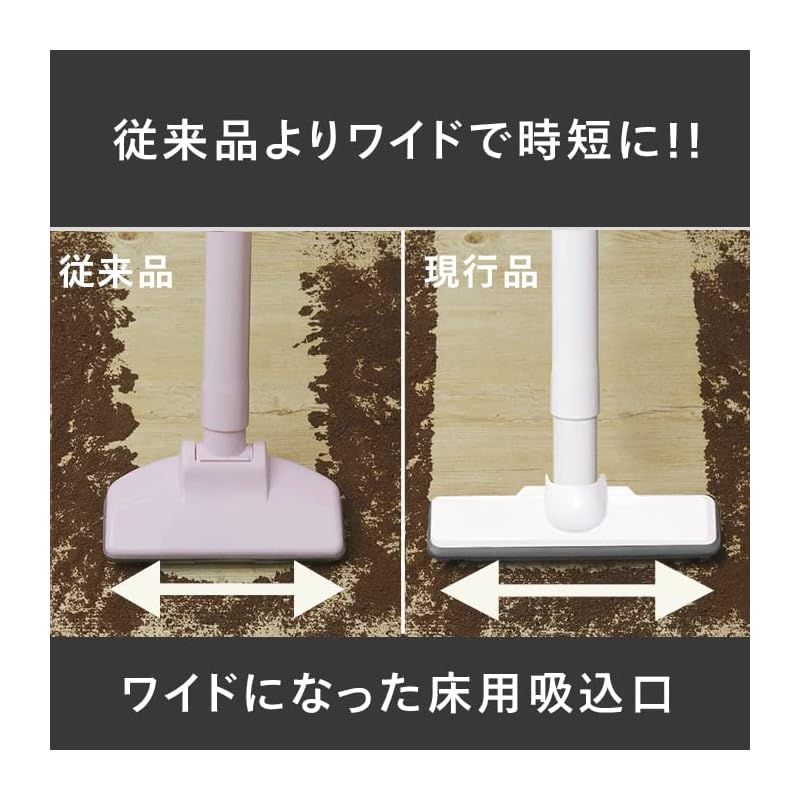 彡TWINBIRD ツインバード コードレス掃除機 ハンディクリーナー サイクロン式 置くだけ充電 豊富なアタッチメント 軽量 スティック アイボリー HC-5247VO 0 WHITEMONARCHHOTEL_COM