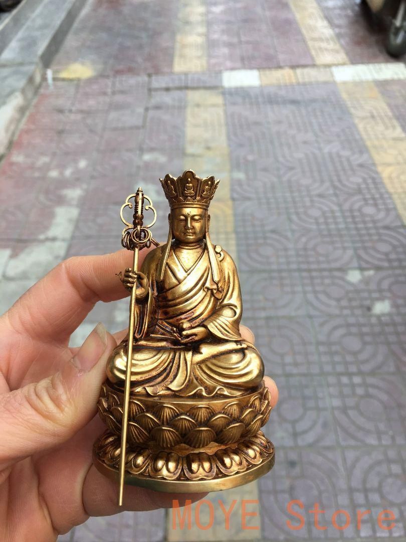 地蔵 菩薩 如意観音 銅製 仏像 彫刻 置物 開運 風水 地蔵 菩薩 観音 銅製 仏像 彫刻 置物 開運 風水
