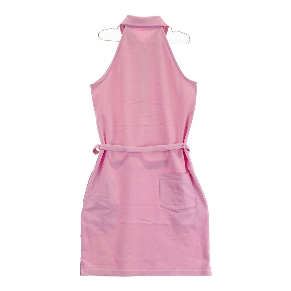 サイズ：M MARK&LONA マークアンドロナ ノースリーブワンピース ピンク