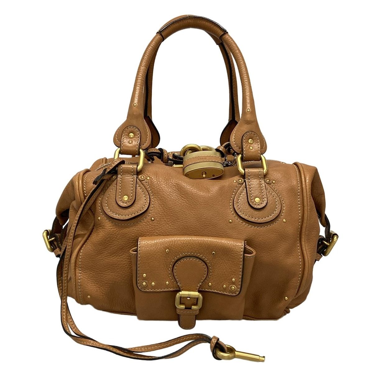 Chloe ショルダーバッグ ブラウン レザー 【公式通販】