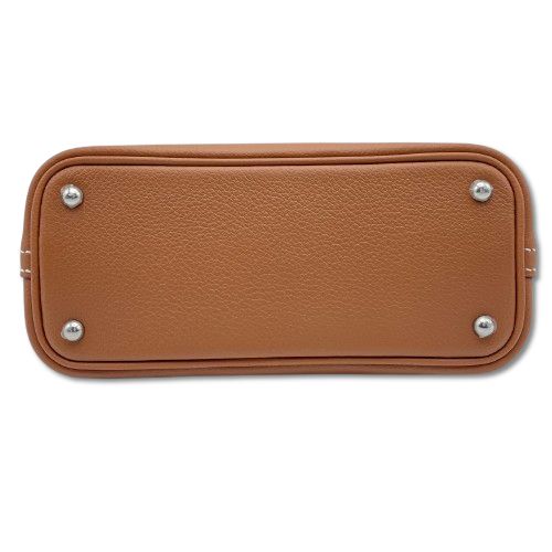 新品・K刻印エルメスボリードミニノワールゴールド金具シェーブル