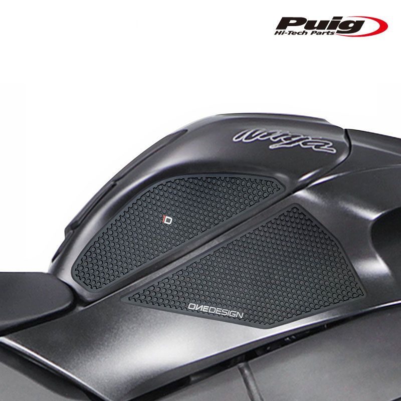 Puig 20081N SPECIFIC SIDE TANK PADS [BLACK] ZX-10R (12-23) ZX-10R