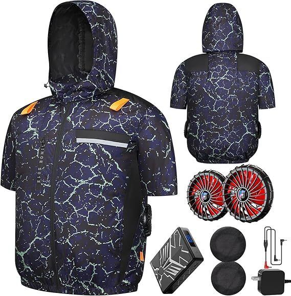 新品未使用】空調作業服 46V ファンバッテリーセット 超高出力