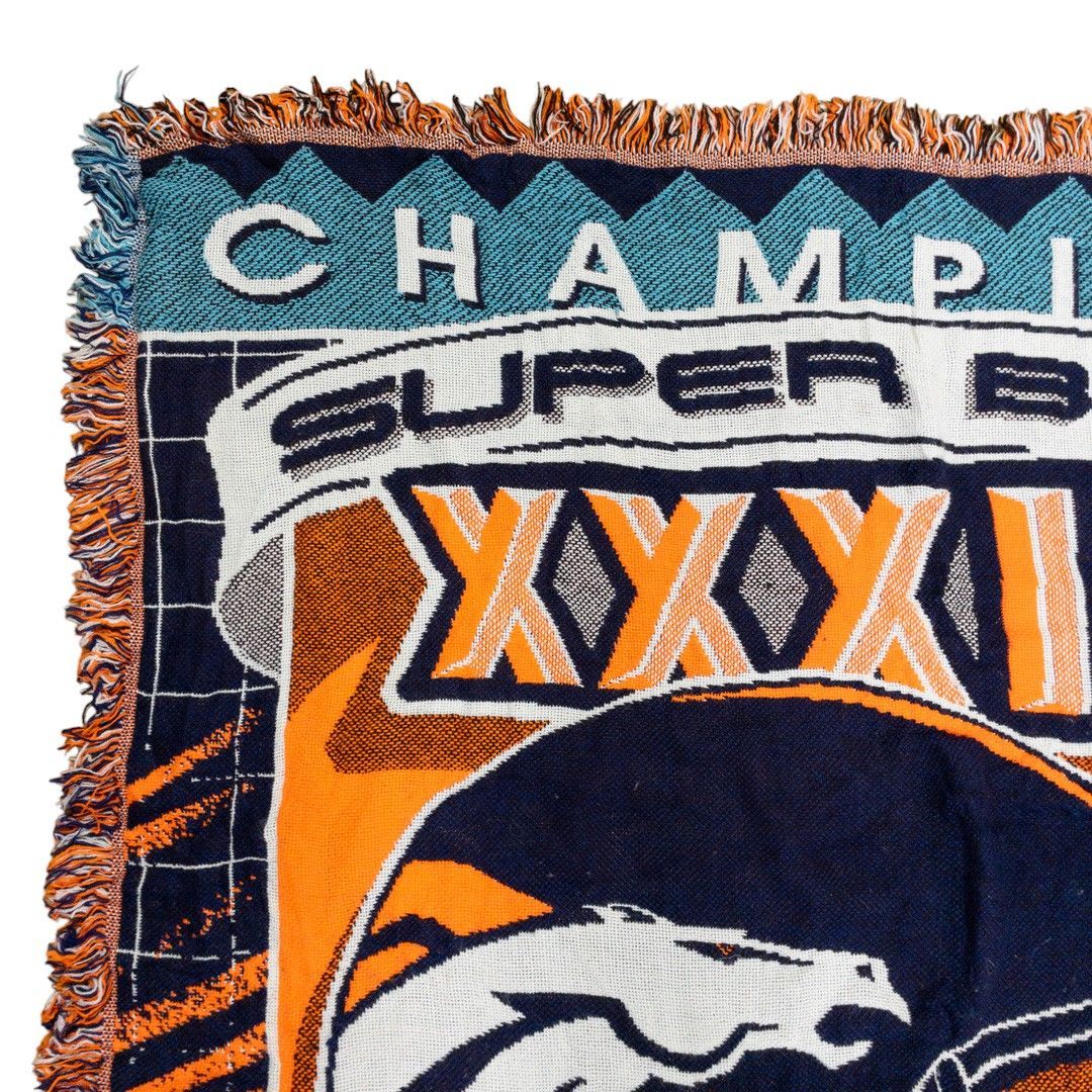 vintageラグ カーペット USA製 NFL デンバー・ブロンコス 741 vintageラグ カーペット USA製 NFL デンバー・ブロンコス 741 - メルカリ