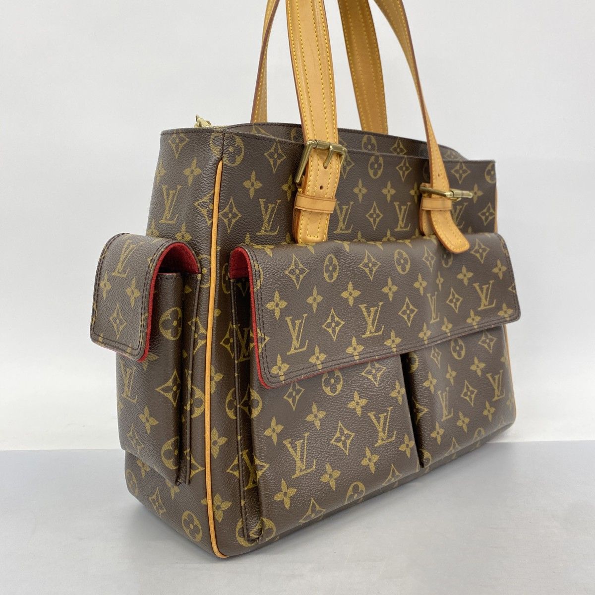 5ib2143-h ルイヴィトン トートバッグ モノグラム ミュルティプリシテ M51162 ブラウン レディース