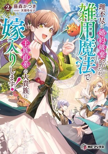 [新品][ライトノベル]理不尽に婚約破棄されましたが、雑用魔法で王族直系の大貴族に嫁入りします! (全2冊)