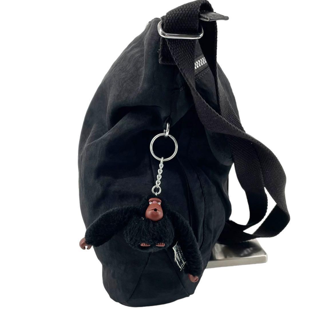 Kipling キプリング ショルダーバッグ ナイロン 黒 ブラック