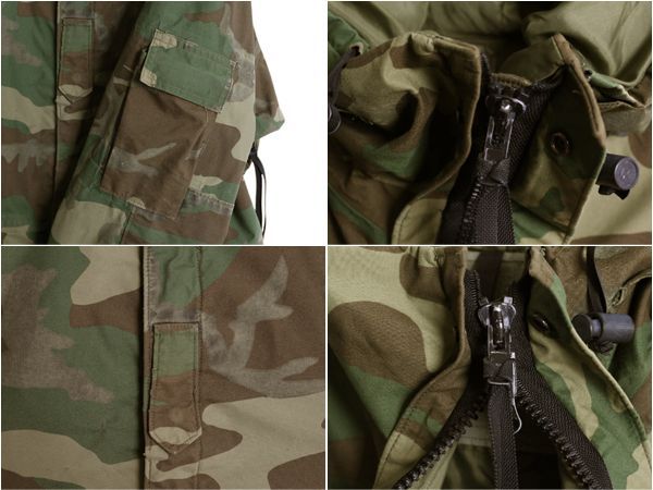 90s 92年製 米軍実物 US ARMY ECWCS ゴアテックス ウッドランドカモ 迷彩 ミリタリー ジャケット LARGE REGULAR / 1st GEN パーカー マンパ お得なクーポン配布中!】 90s 92年製 米軍実物 US ARMY ECWCS