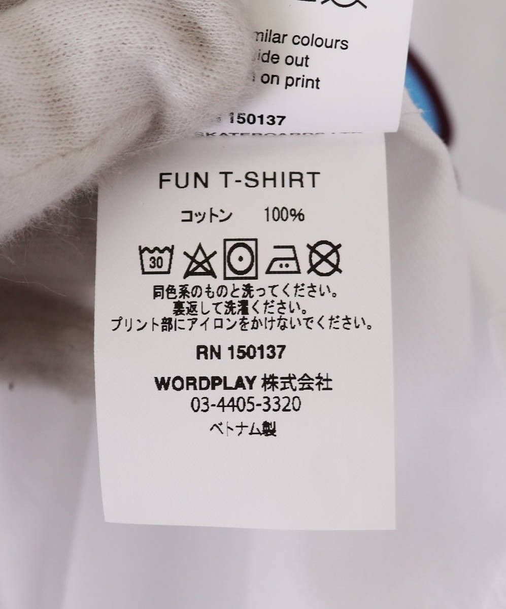 パレス Palace 18AW FUN T-SHIRT フロントプリントTシャツ L イエロー 【306091_2】【99】 PALACE 18AW FUN T-SHIRT Mサイズ - メルカリ
