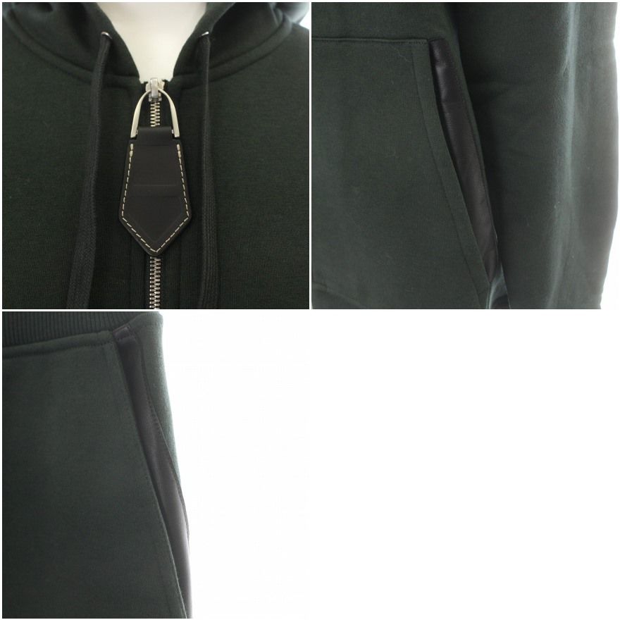 エルメス HERMES 22AW 新作 レザーディテール セットアップ
