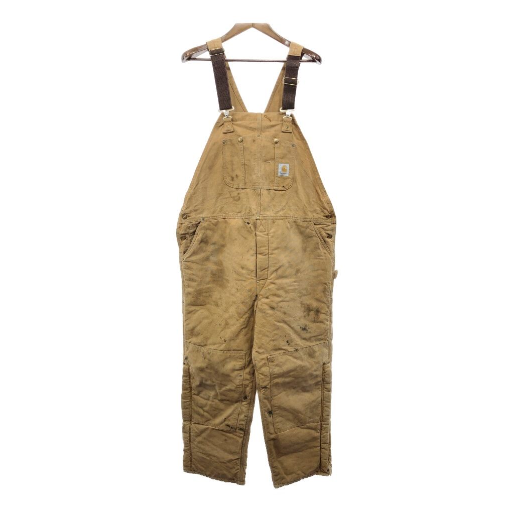 00年代 Carhartt カーハート ダック ダブルニー ビブ