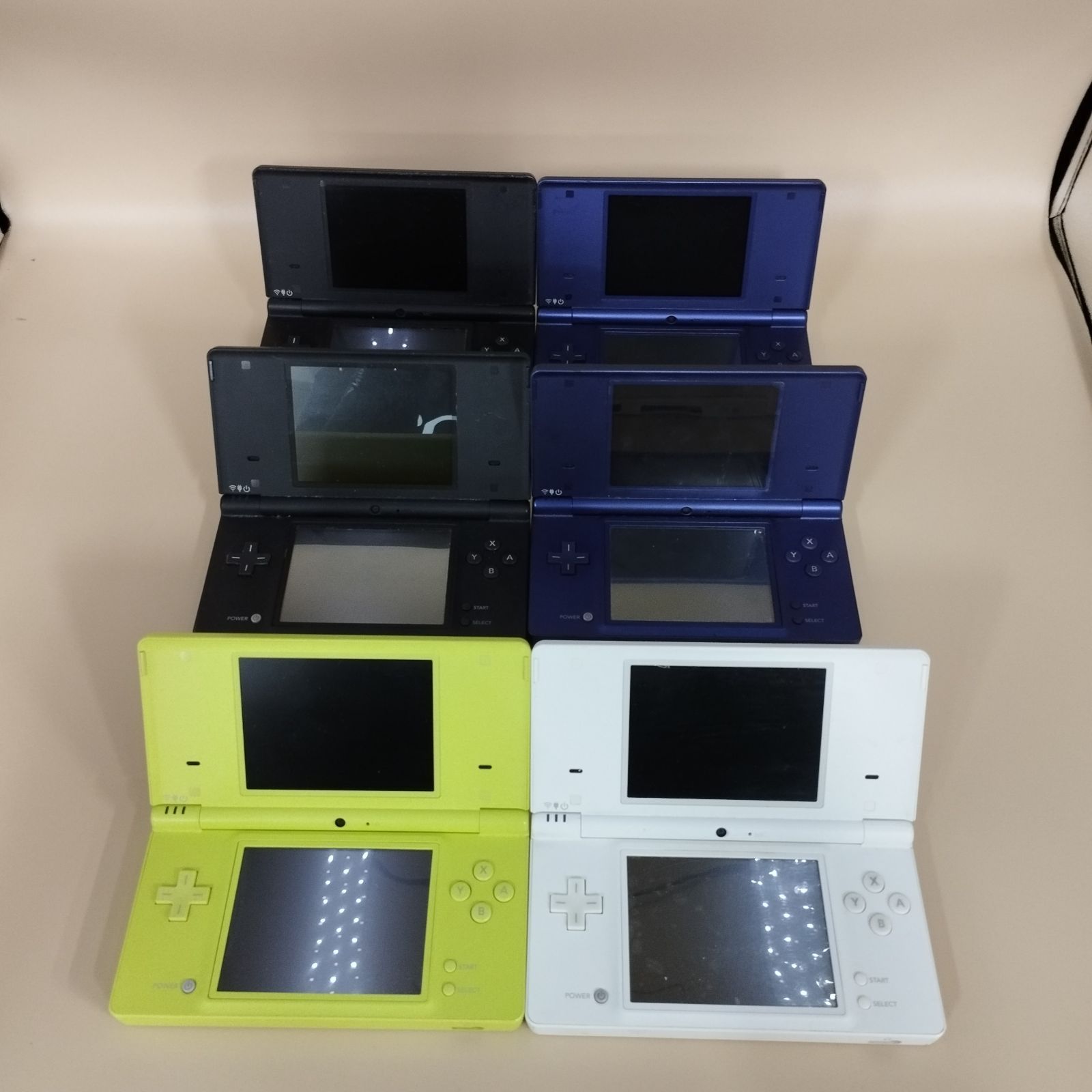 S13485】ジャンク DSi 6台 セット まとめて NintendoDS