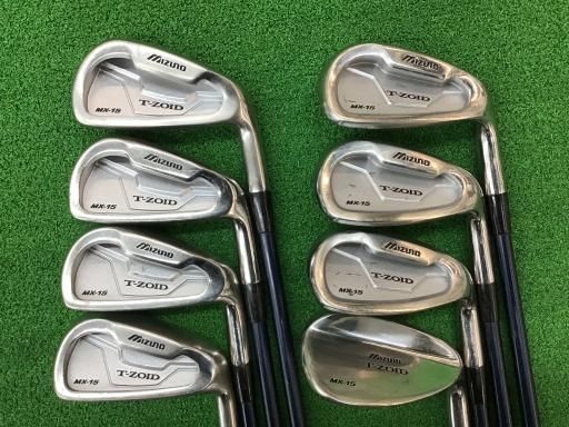 ミズノ T–ZOID MX–15 アイアン 10本セット 右 ゴルフ メンズ アイアン
