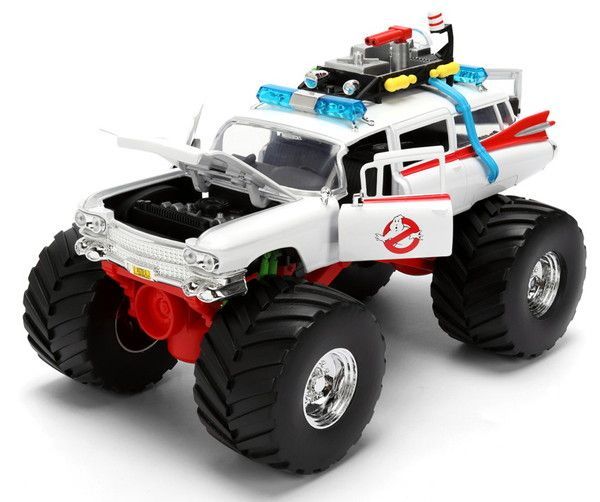 新品 JADA TOYS 1/24 ゴーストバスターズ ECTO-1 モンスタートラック