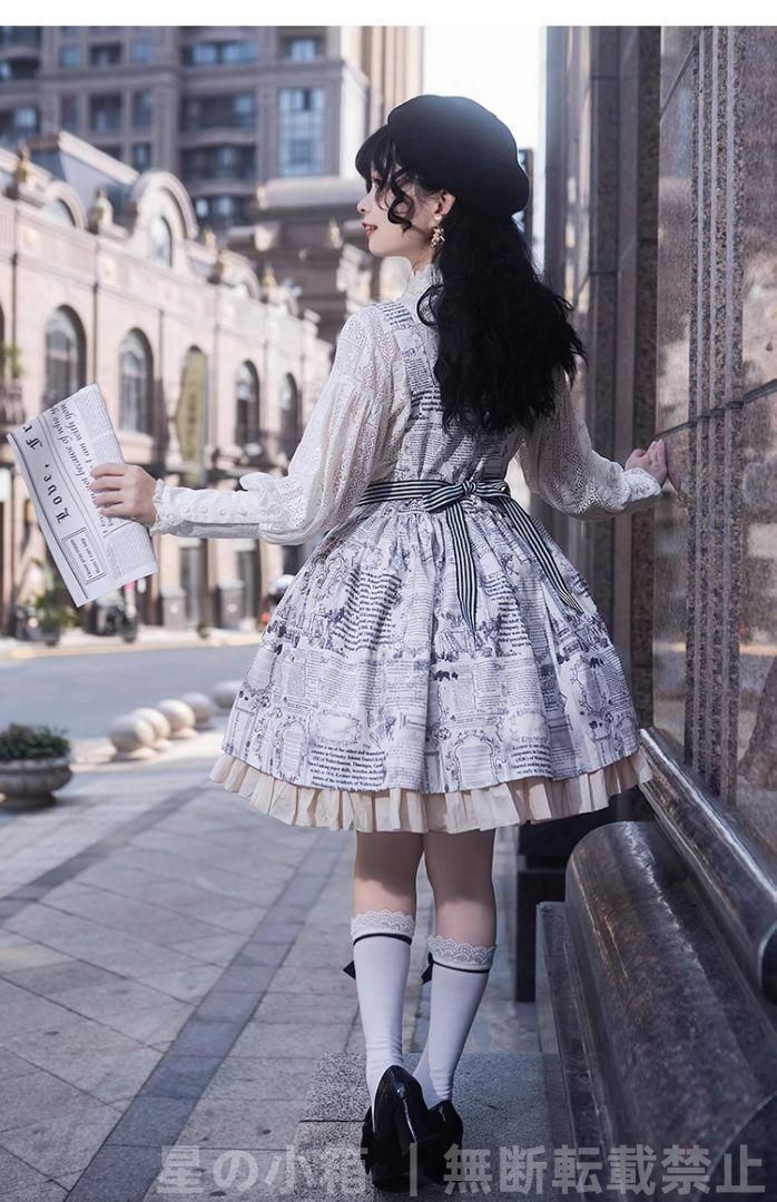 LO652 lolita オリジナル jsk ロリータ ワンピース LT-424【新品】 lolita オリジナル jsk ロリータ ワンピース