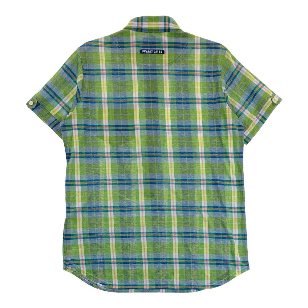 パーリーゲイツ ポロシャツ 5 メンズ PEARLYGATES チェック柄 PEARLY