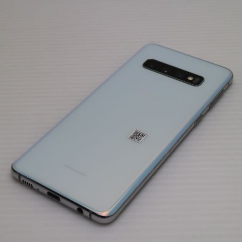 美品 SIMフリー Galaxy S10 プリズムホワイト スマホ 本体 白