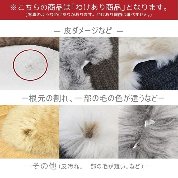 送料無料】【わけあり価格】洗えるスプリングラム 2匹サイズ 長毛 送料