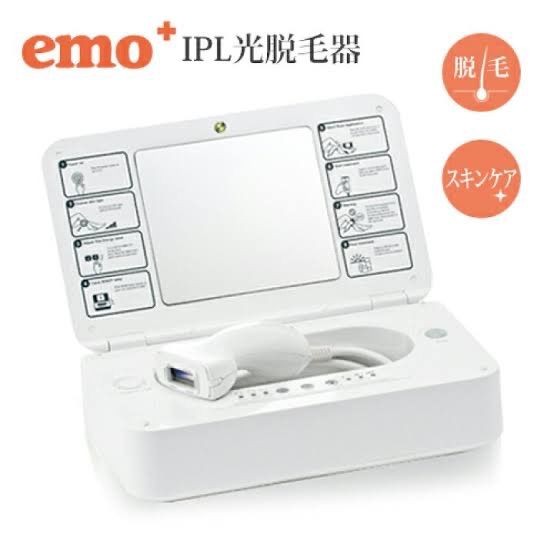 イーモ emo フラッシュ式脱毛器 韓国製 SS-1000 パルス光 - メルカリ