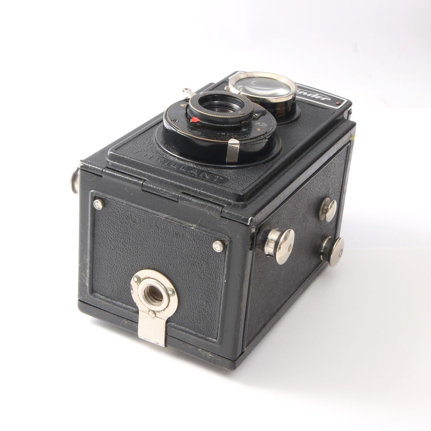 フォクトレンダー Voigtlander BRILLANT 二眼カメラ　作動 フォクトレンダー Voigtlander BRILLANT 二眼カメラ 作動 - メルカリ