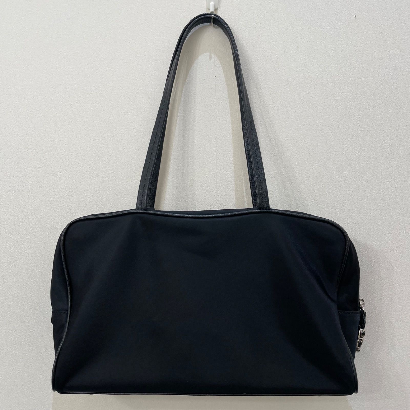 美品 TOUT Y EST トゥティエ SAC LOQUET TOILE ロケトワルバッグ
