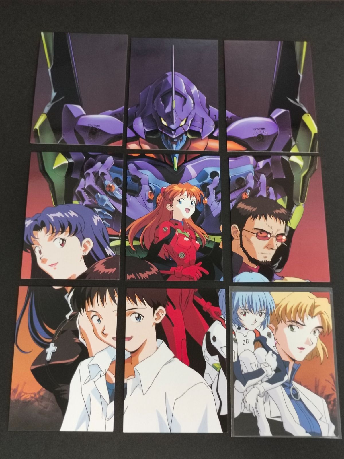 aca283 新世紀エヴァンゲリオン カードダスマスターズ1 PP10～18