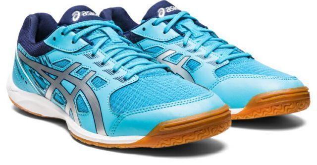 asics アシックス ATTACK HYPERBEAT 4 AQUARIUM|PURE SILVER 19 1073A056 400 | スポーツ スポーツ用品 グッズ ツール 雑貨 靴 シューズ 19センチ レディース メンズ 卓球 柔軟性 軽量 通気性